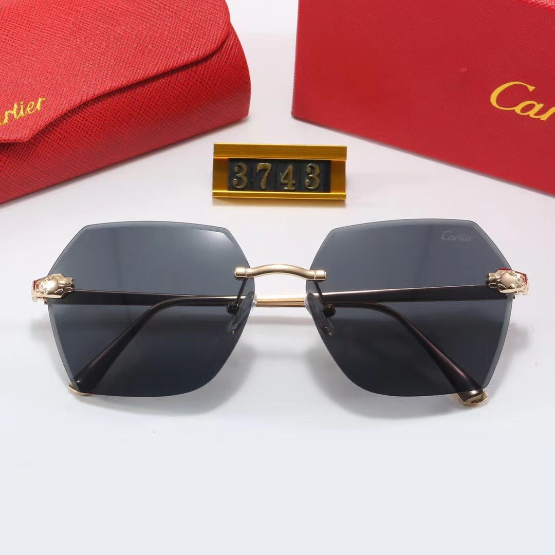 Rimless Sunglasses-With Gift Box