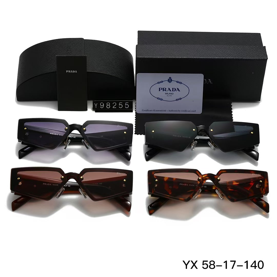 PA Classic Rhombus Frame Sunglasses-With Gift Box