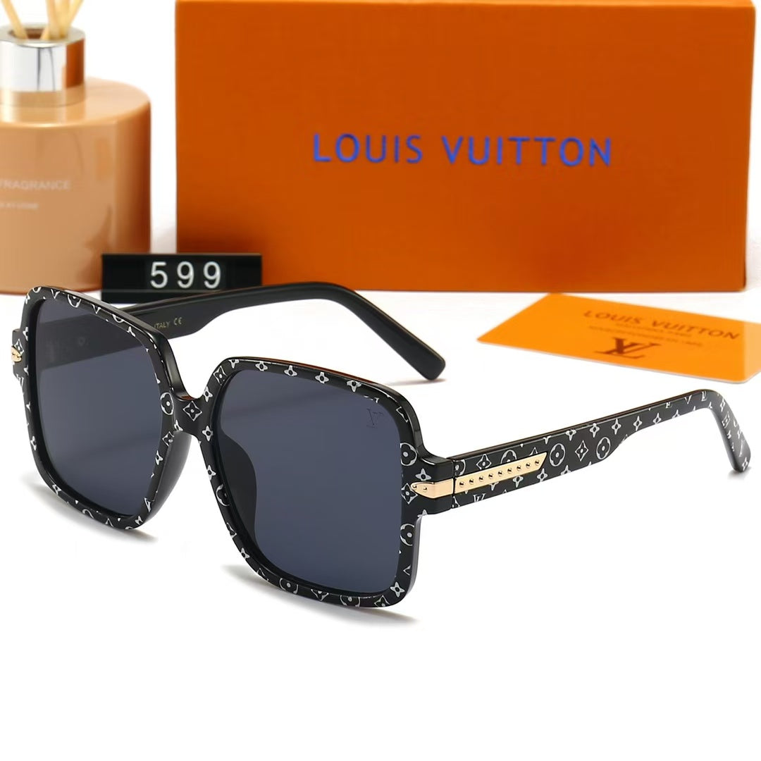 Fashion Printed Frame Sunglasses VV-With Gift Box