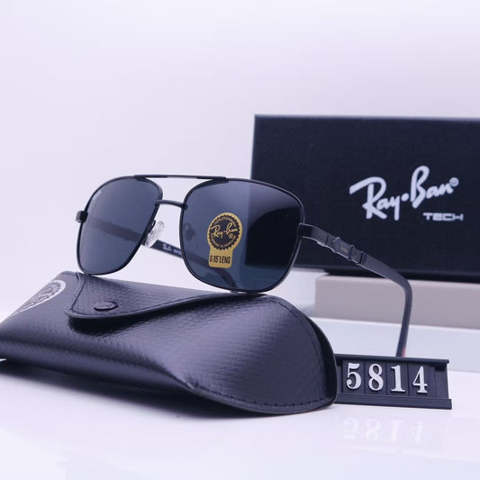 Classic Motorcycle Driver Wearing Sunglasses-With Gift Box