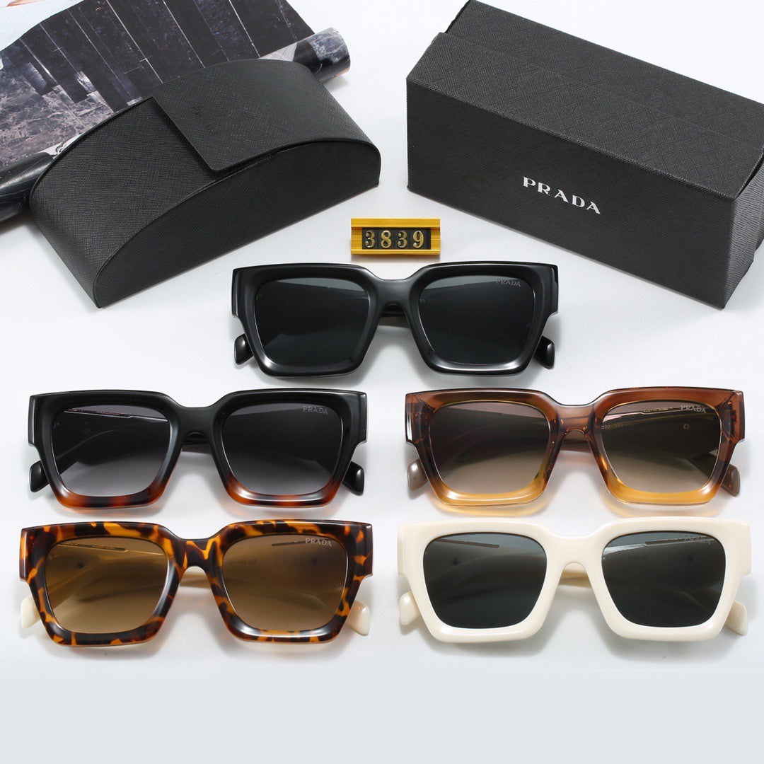 Thick Frame Sunglasses-With Gift Box