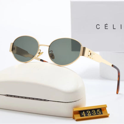 New Retro Metal Sunglasses 4235