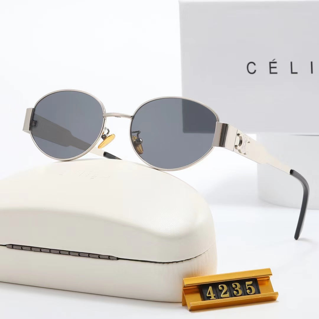 New Retro Metal Sunglasses 4235