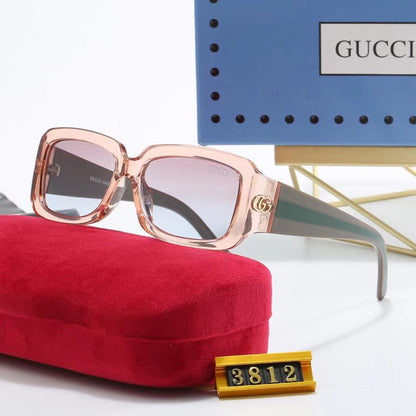 Chunky Frame Retro Sunglasses-With Gift Box