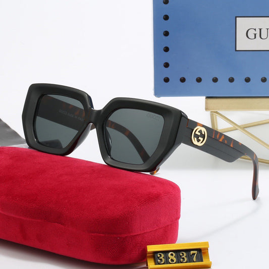 Amber Pattern Sunglasses-With Gift Box