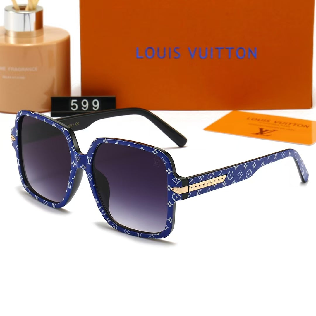 Fashion Printed Frame Sunglasses VV-With Gift Box