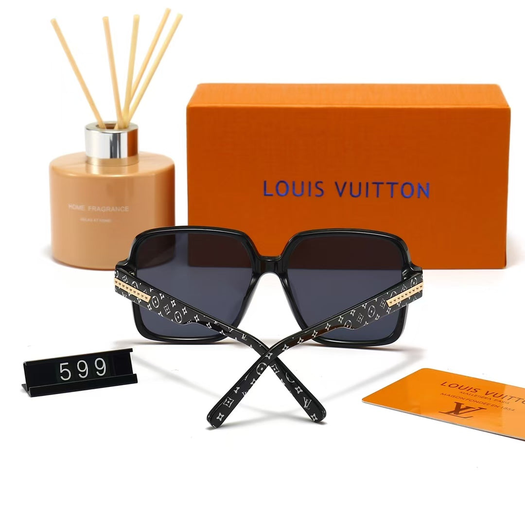 Fashion Printed Frame Sunglasses VV-With Gift Box