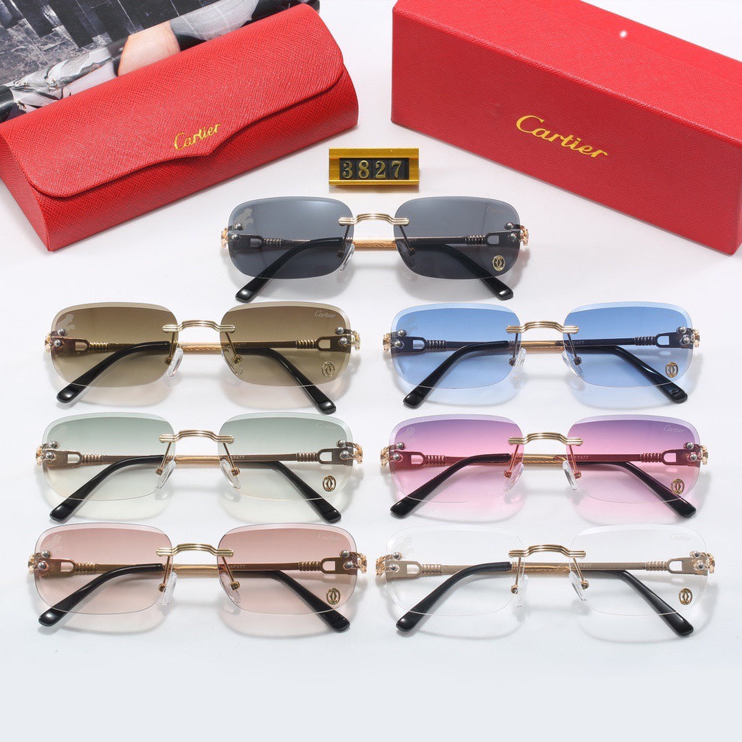 Rimless Sunglasses-With Gift Box