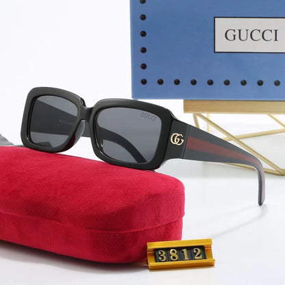 Chunky Frame Retro Sunglasses-With Gift Box