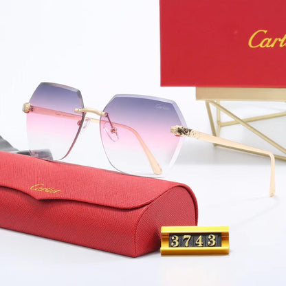 Rimless Sunglasses-With Gift Box