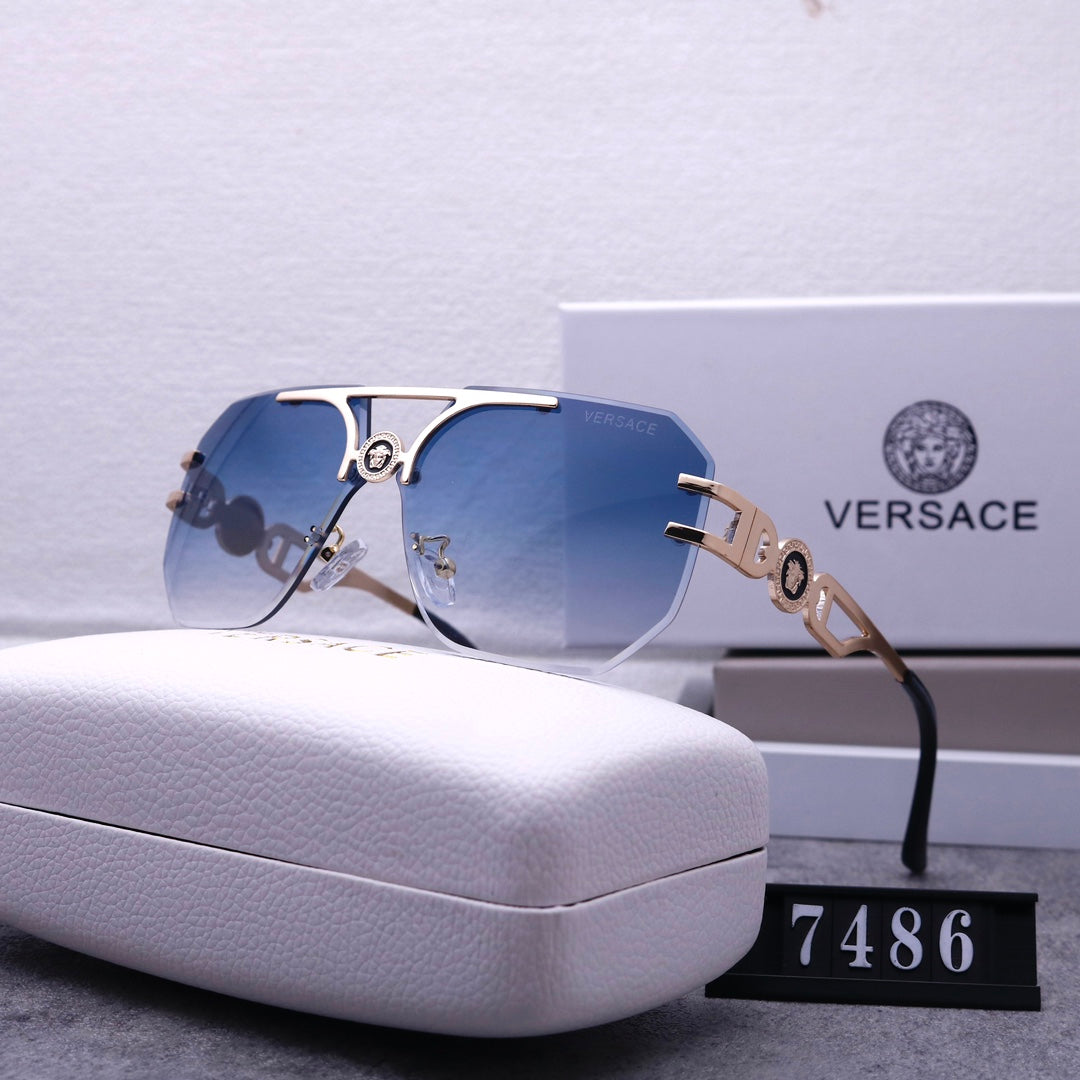 Stylish Medusa Rimless Sunglasses 7486