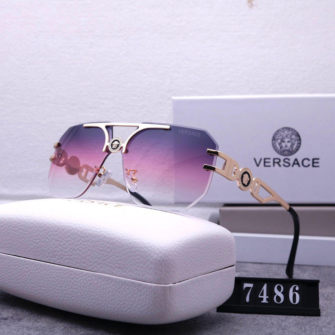 Stylish Medusa Rimless Sunglasses 7486