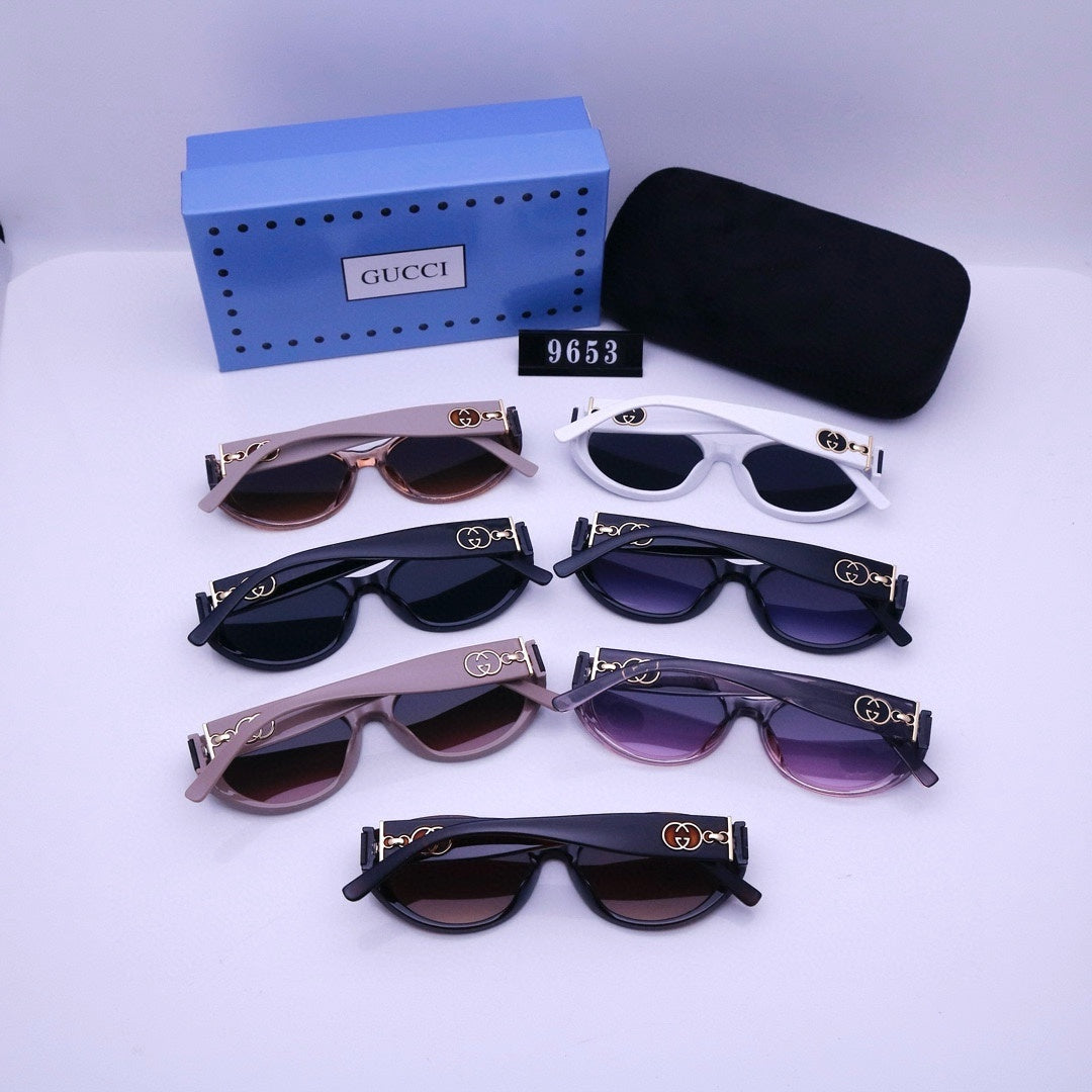 Fashion hot 7 color sunglasses 9653