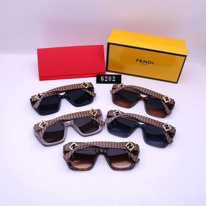 Fashion hot 5 color sunglasses 6202